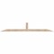 Ekena Millwork Portland Smooth Timber Gable Bracket, Douglas Fir, 84"W x 14"H x 1 1/2"D x 3 1/2"F, 4/12 Pitch GBW084X14X0204POR00SDF - alternate 1